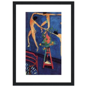 Les Capucines by Henri Matisse - Framed Art Print - Matte Paper - Wooden Framed Poster 21x29.7 cm