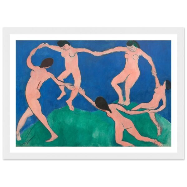 Henri Matisse's La danse Art Print Premium Matte Paper Wooden