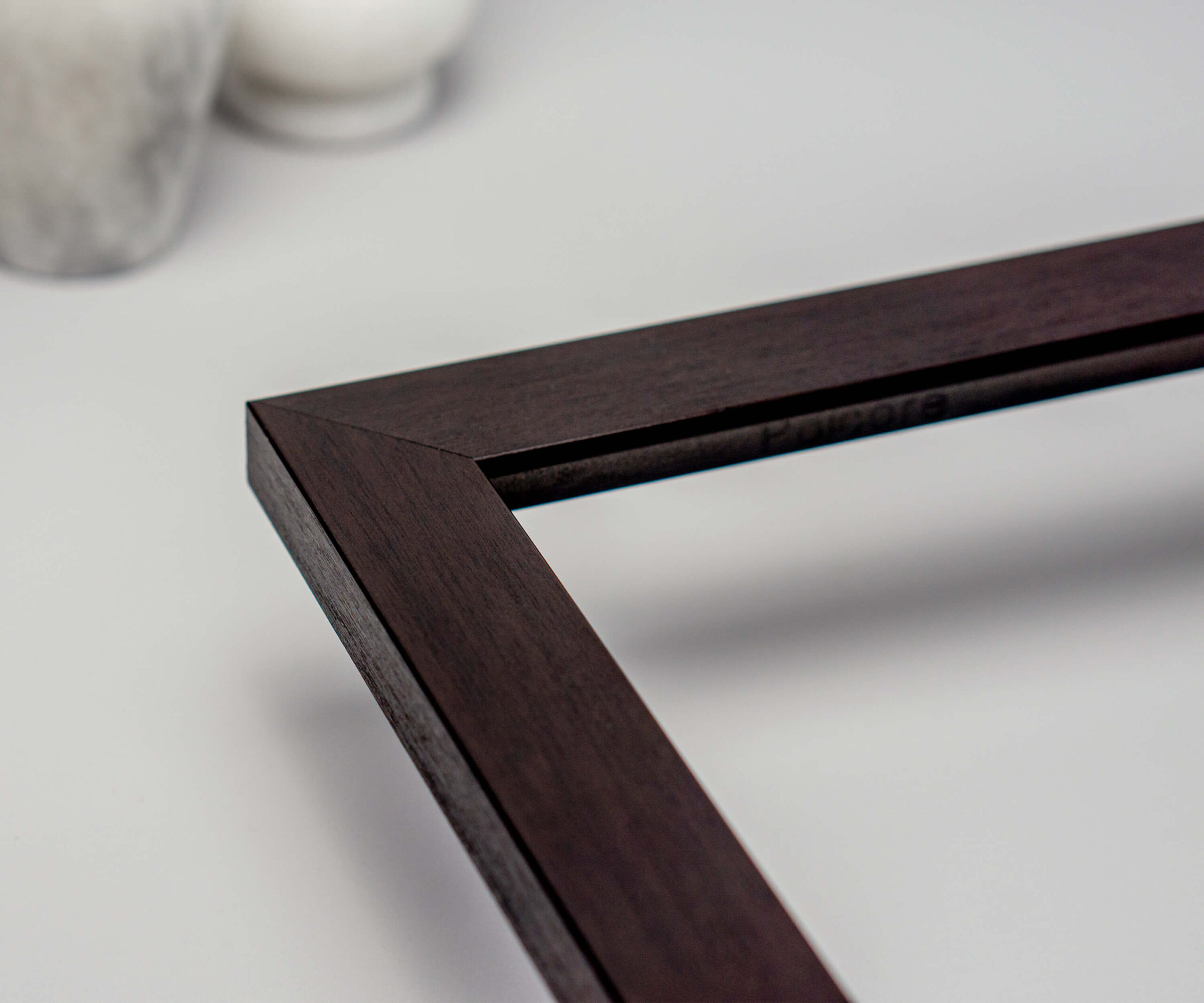 A2 A3 A4 8x10 11x14 12x16 16x20 Handmade Photo Frame with Mount | Glass or Acrylic | Black White Oak Natural Wenge | Ready Made Wall Art Frame UK - Image 6