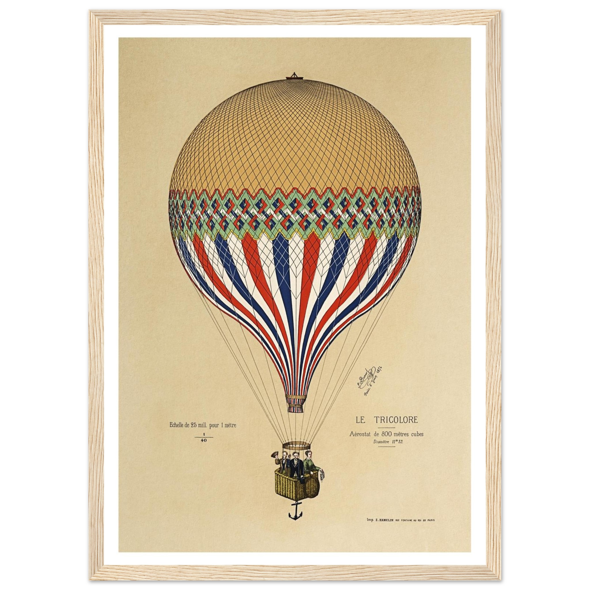 Premium Matte Paper Wooden Framed Poster A3 (29.7 x 42 cm) - Image 3